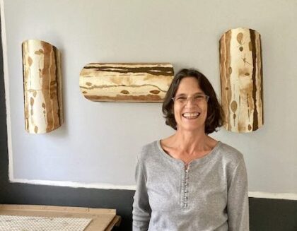 Ambient Art Brenda Bolte photo with three wall sconces in background